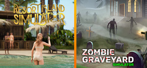 Resort Island x Zombie Graveyard Simulator banner