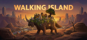 Walking Island banner