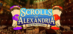 Scrolls of Alexandria: Tidy up the Lost Library banner