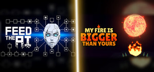 FEED THE AI x My Fire Is Bigger Than Yours banner
