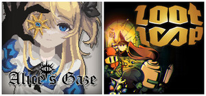 Alice's Gaze X Loot Loop banner