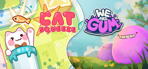 We Are Cat and Gum Squeeze. banner