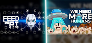 FEED THE AI x We Need More Humans! banner