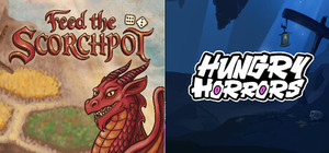 Feed the Scorchpot x Hungry Horrors banner