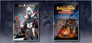 Dice Assassin & Stickman Strikes: Conquer Fantasy World banner