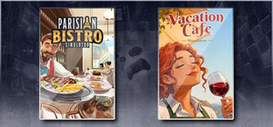 Vacation Cafe Simulator & Parisian Bistro Simulator banner