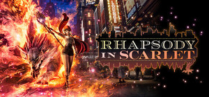 Rhapsody in Scarlet banner