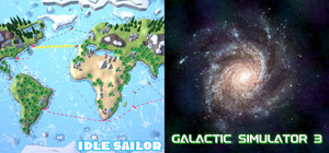 Idle Sailor & Galactic Simulator 3 banner