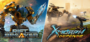 The Riftbreaker vs X-Morph banner