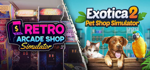 Retro Arcade Shop Simulator x Exotica 2 banner