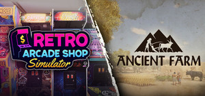 Retro Arcade Shop Simulator x Ancient Farm banner
