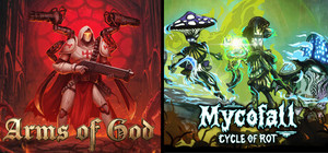 Arms of God x Mycofall banner