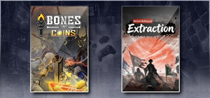 Bones and Coins & Warlords Battleground: Extraction banner