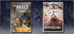 Bones and Coins & Greedland banner