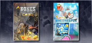 Bones and Coins & Let's Minesweeper banner
