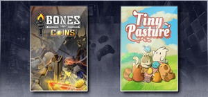 Bones and Coins & Tiny Pasture banner