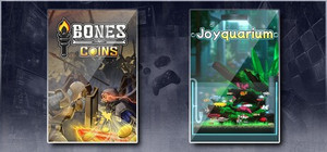 Bones and Coins & Joyquarium banner