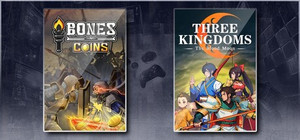 Bones and Coins & Three Kingdoms: The Blood Moon banner