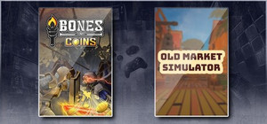 Bones and Coins & Old Market Simulator banner