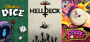 Hell Deck X Dealer's Dice X Crazy Pocket banner