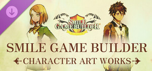 SMILE GAME BUILDER CHARACTER ART WORKS banner