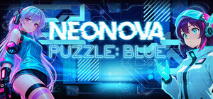 NEONOVA Puzzle: Blue banner