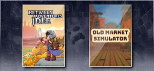 Between Adventures IDLE & Old Market Simulator banner