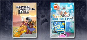 Between Adventures IDLE & Let's Minesweeper banner