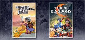 Between Adventures IDLE & Three Kingdoms: The Blood Moon banner