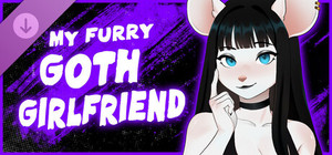 My Furry Goth Girlfriend - 18+ Adult Only Patch banner