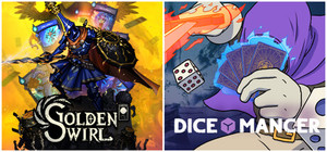 Golden Swirl x DICEOMANCER banner