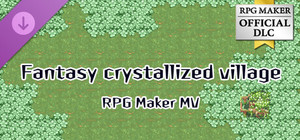 RPG Maker MV - Fantasy crystallized village Tileset banner