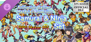 RPG Maker MV - Animation Battler Material Collection Samurai and Ninja Set banner