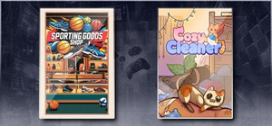Sporting Goods Shop & Cozy Cleaner banner