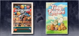 Sporting Goods Shop & Tiny Pasture banner