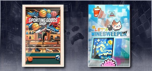 Sporting Goods Shop & Let's Minesweeper banner