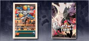 Sporting Goods Shop & Pinball Storm: Lokanta banner
