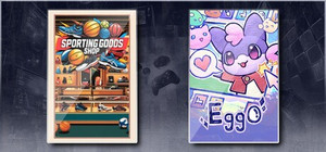 Sporting Goods Shop & Eggo banner