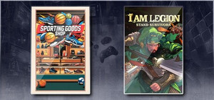 Sporting Goods Shop & I Am Legion: Stand Survivors banner