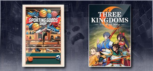 Sporting Goods Shop & Three Kingdoms: The Blood Moon banner
