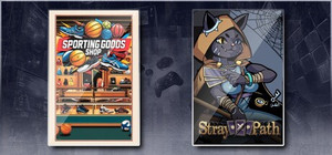 Sporting Goods Shop & Stray Path banner