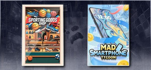 Sporting Goods Shop & Mad Smartphone Tycoon banner