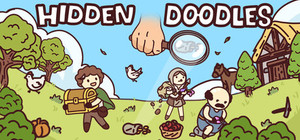 Hidden Doodles: Medieval Town banner