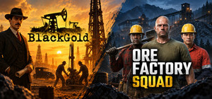 Black Gold and Ore Factory Squad banner