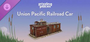 Puzzling Places - Union Pacific Railroad Car banner