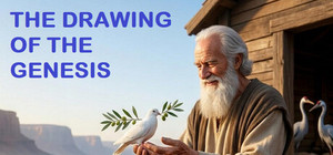 The drawing of the Genesis banner