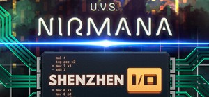 U.V.S. Nirmana + SHENZHEN I/O banner