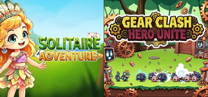 🃏Solitaire Adventure x ⚙️Gear Clash: Hero Unite banner