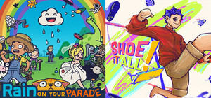 Shoe it All! x Rain on Your Parade banner