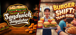 Sandwich Simulator x Burger Shift: Team Rush banner